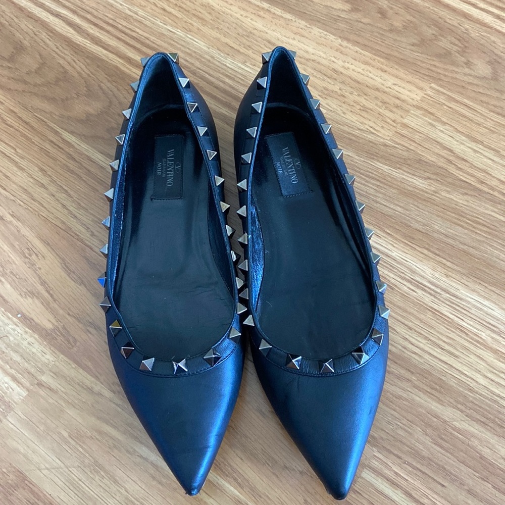Valentino Rockstud Ballet flats